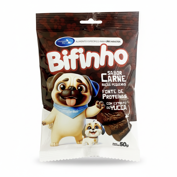 Bifinho Carne para Cães - Raças Pequenas