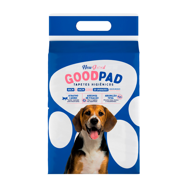 Tapete Higiênico Good Pad 60x60 para Cães - 30 Unidades