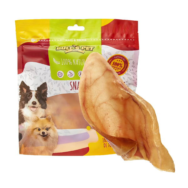 Petisco Orelha Suína para Cães - 100% Natural
